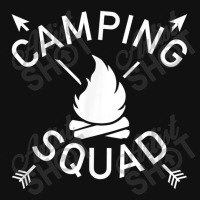 Camping Squad Campfire Skinny Tumbler | Artistshot