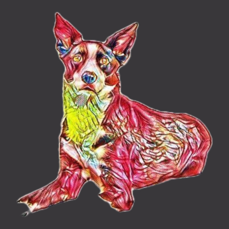 An Alert Border Collie Mix Br Ladies Curvy T-shirt | Artistshot