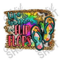 Life Is Better In Flip Flops Take Out Paper Bag - 14 X 10 X 15 1/2 | Artistshot