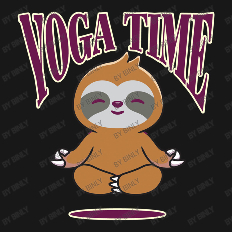 Sloth Yoga Time I Meditation Pilates Flannel Shirt by binly | Artistshot