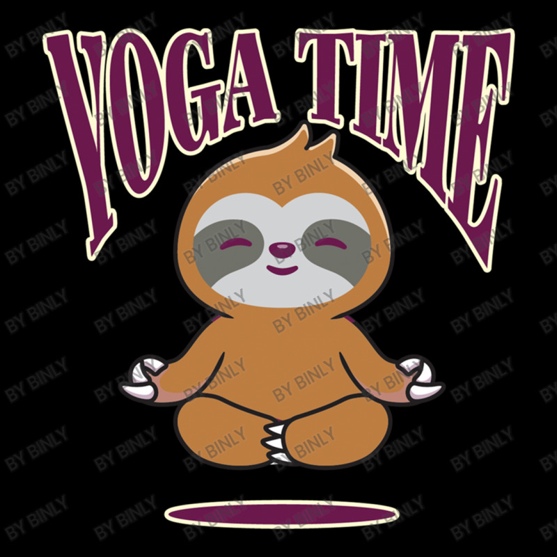 Sloth Yoga Time I Meditation Pilates Pocket T-Shirt by binly | Artistshot