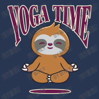 Sloth Yoga Time I Meditation Pilates Men Denim Jacket | Artistshot