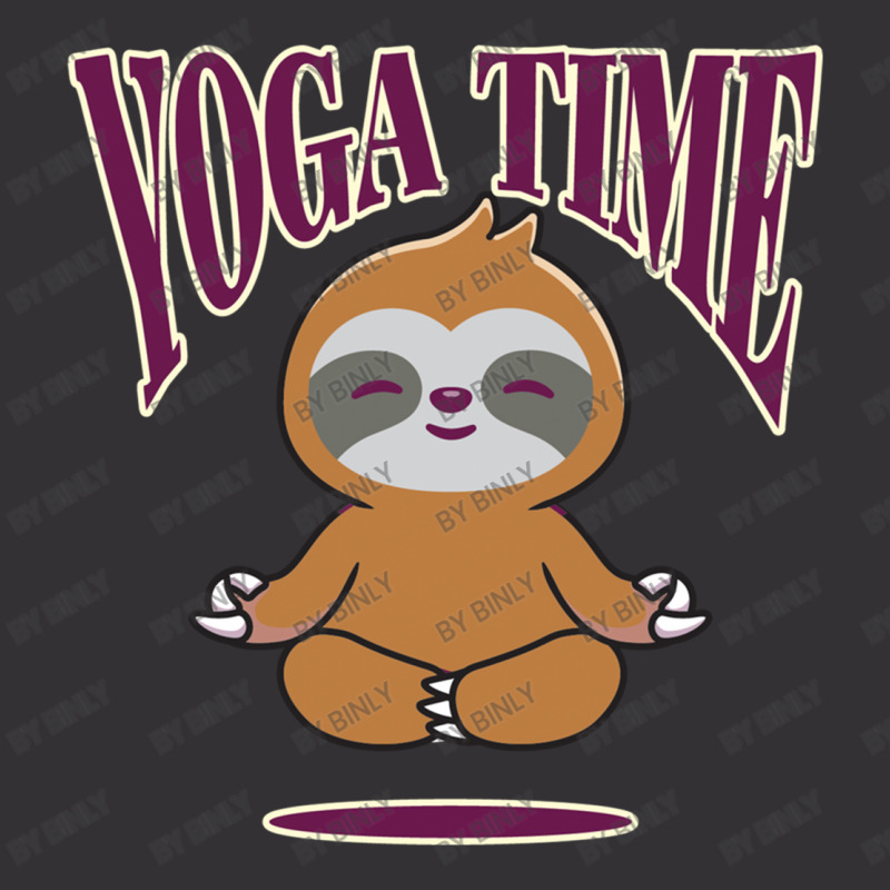 Sloth Yoga Time I Meditation Pilates Vintage Short by binly | Artistshot