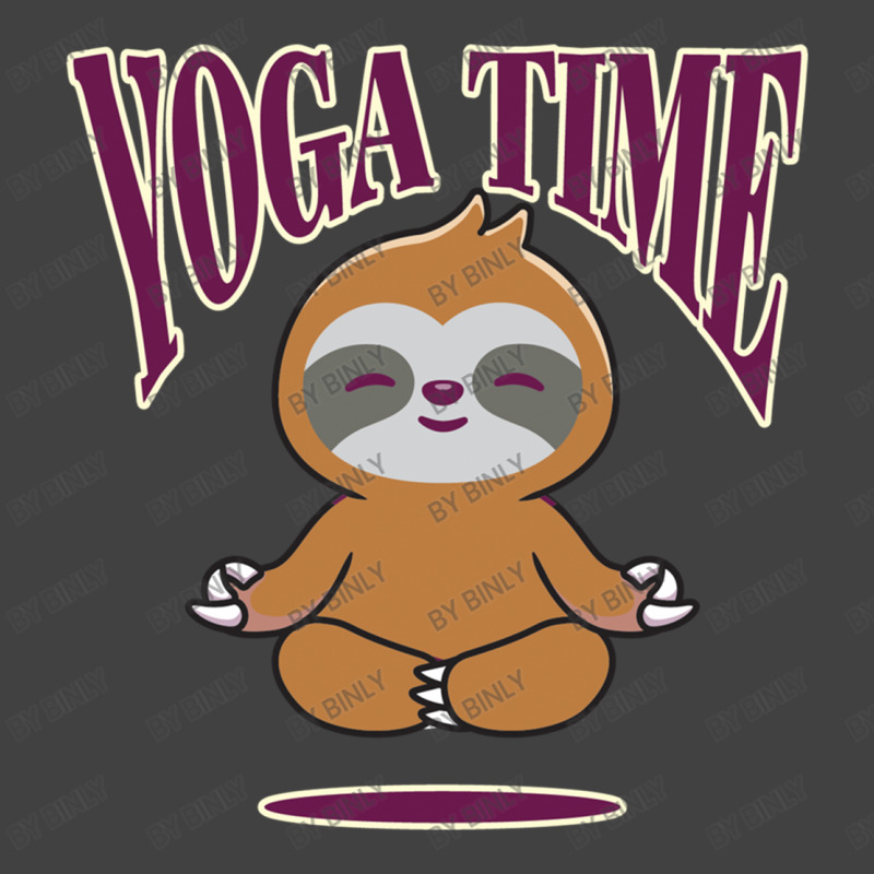 Sloth Yoga Time I Meditation Pilates Vintage T-Shirt by binly | Artistshot