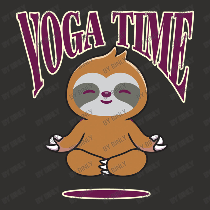 Sloth Yoga Time I Meditation Pilates Champion Hoodie by binly | Artistshot