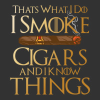 That's What I Do I Smoke Cigars And I Know Things Baby Bodysuit | Artistshot