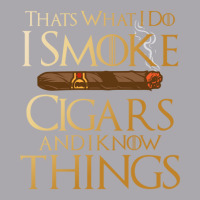 That's What I Do I Smoke Cigars And I Know Things Youth 3/4 Sleeve | Artistshot