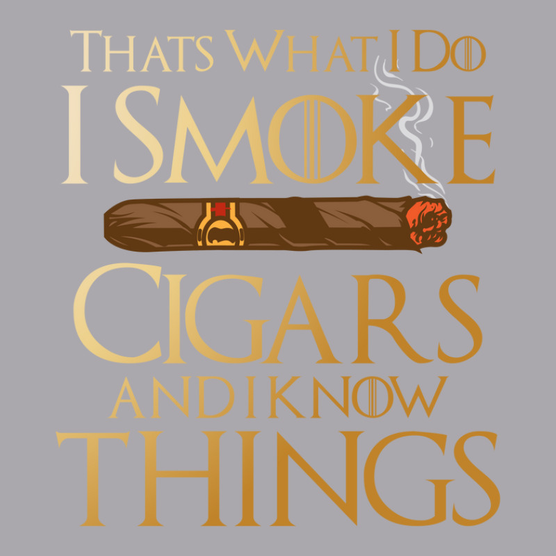 That's What I Do I Smoke Cigars And I Know Things Youth 3/4 Sleeve by Frank095 | Artistshot