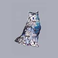 A Regal Looking Samoyed Dog S Tank Dress | Artistshot