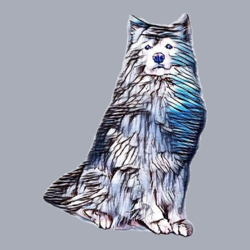 A Regal Looking Samoyed Dog S Tank Dress by Kemnabi | Artistshot