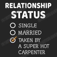 Relationship Status Single Married Taken By A Supe Unisex Hoodie | Artistshot