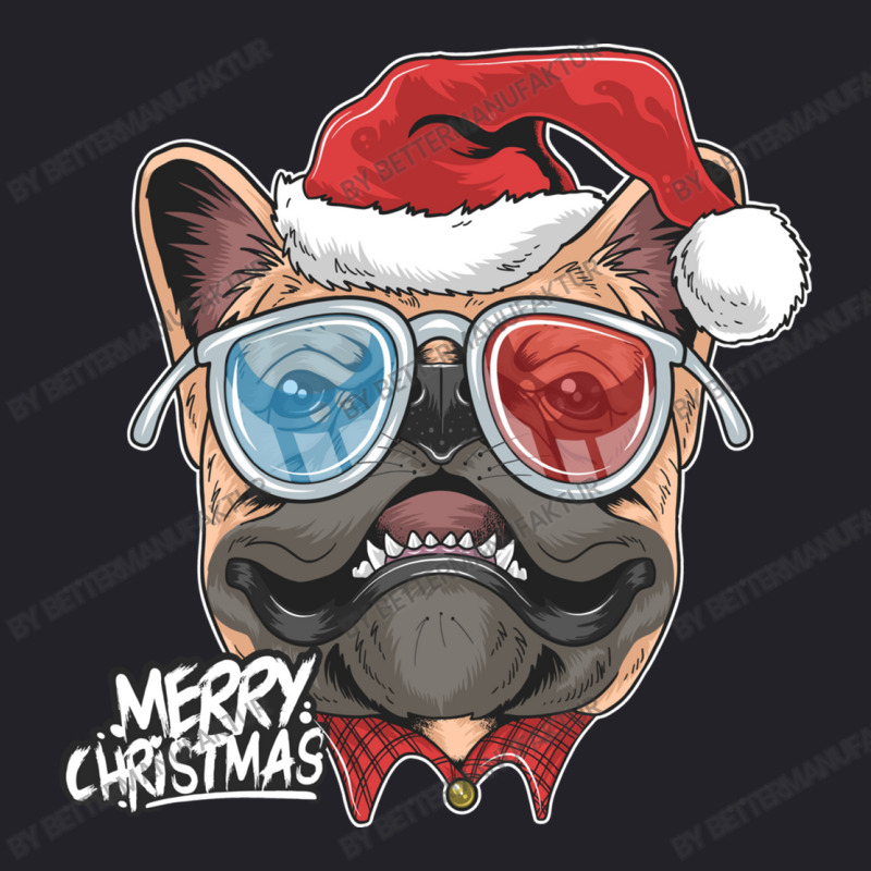 Pug Puppy Dog Santa Claus Christmas Cute Dog Face Unisex Sherpa-lined Denim Jacket | Artistshot