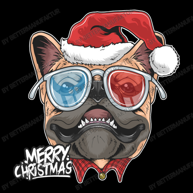 Pug Puppy Dog Santa Claus Christmas Cute Dog Face Men's Long Sleeve Pajama Set | Artistshot