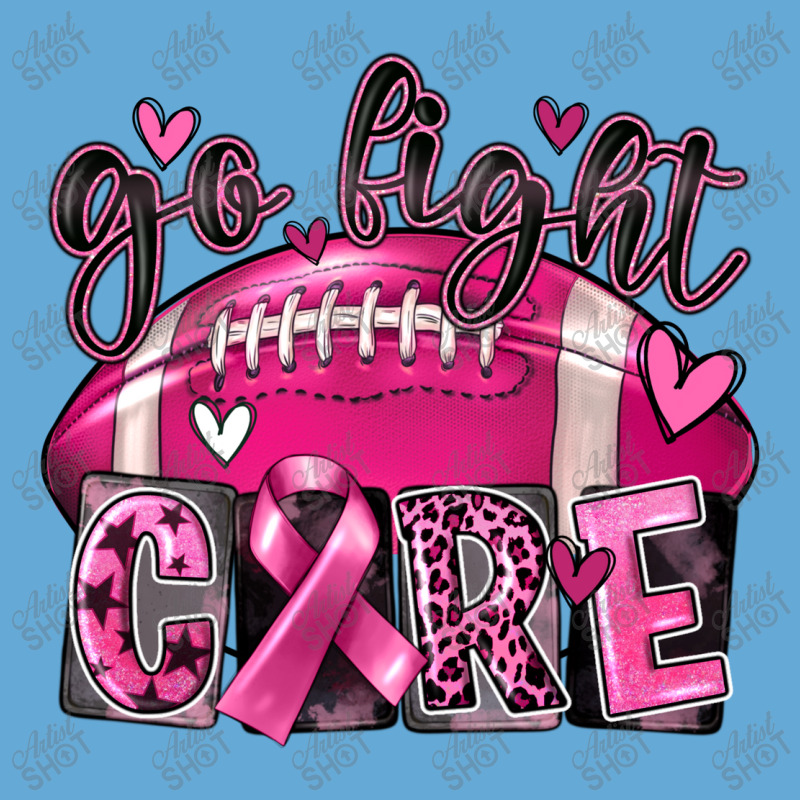 Go Fight Cure Football Basic Youth T-shirt by FaDigitalArtStudio | Artistshot