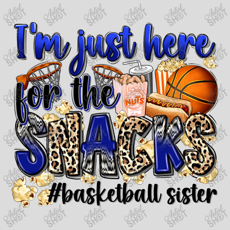 I'm Just Here For The Snacks #basketball Sister Men's Polo Shirt | Artistshot