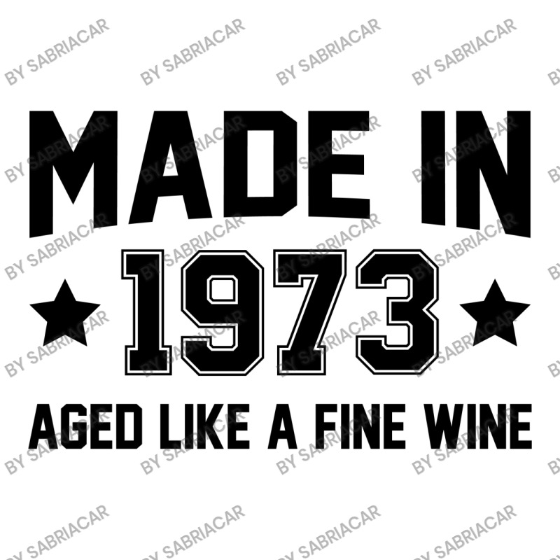 Made In 1973 Aged Like A Fine Wine Cub Paper Bag - 8 X 4 1/2 X 10 1/4 | Artistshot