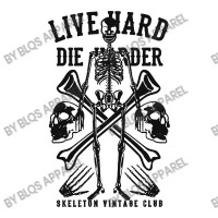 Live Hard Die Harder Cub Paper Bag - 8 X 4 1/2 X 10 1/4 | Artistshot