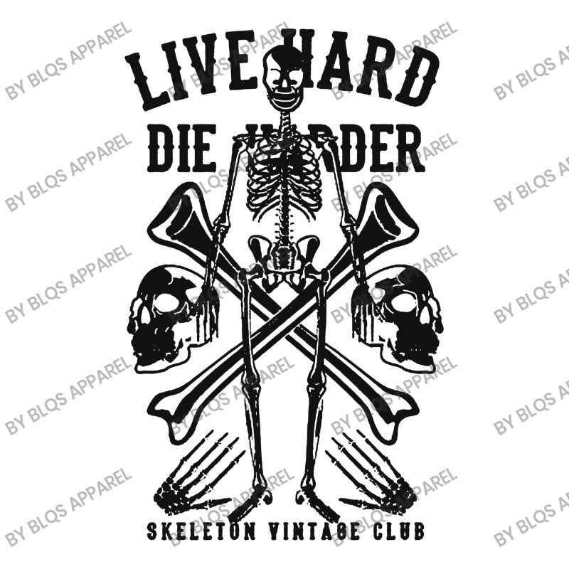 Live Hard Die Harder Cub Paper Bag - 8 X 4 1/2 X 10 1/4 | Artistshot