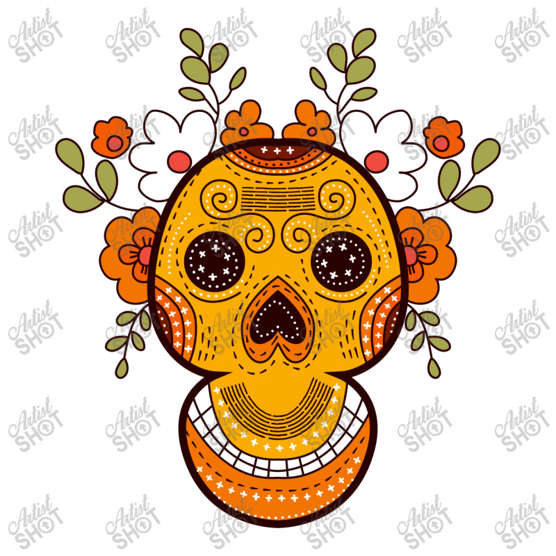 Orange Skull Cub Paper Bag - 8 X 4 1/2 X 10 1/4 | Artistshot