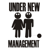 Under New Management Stag Night Wedding Mens Double Wine Paper Bag - 6 1/2 X 3 1/2 X 12 3/8 | Artistshot