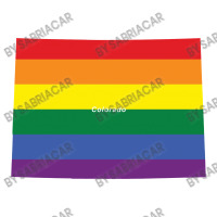 Colorado Rainbow Flag Jumbo Paper Bag - 18 X 7 X 18 3/4 | Artistshot