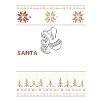 Santa Aquarius Christmas Ugly T Shirts Star Paper Bag - 13 X 7 X 13 | Artistshot