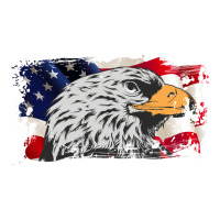 American Flag Eagle Cub Paper Bag - 8 X 4 1/2 X 10 1/4 | Artistshot