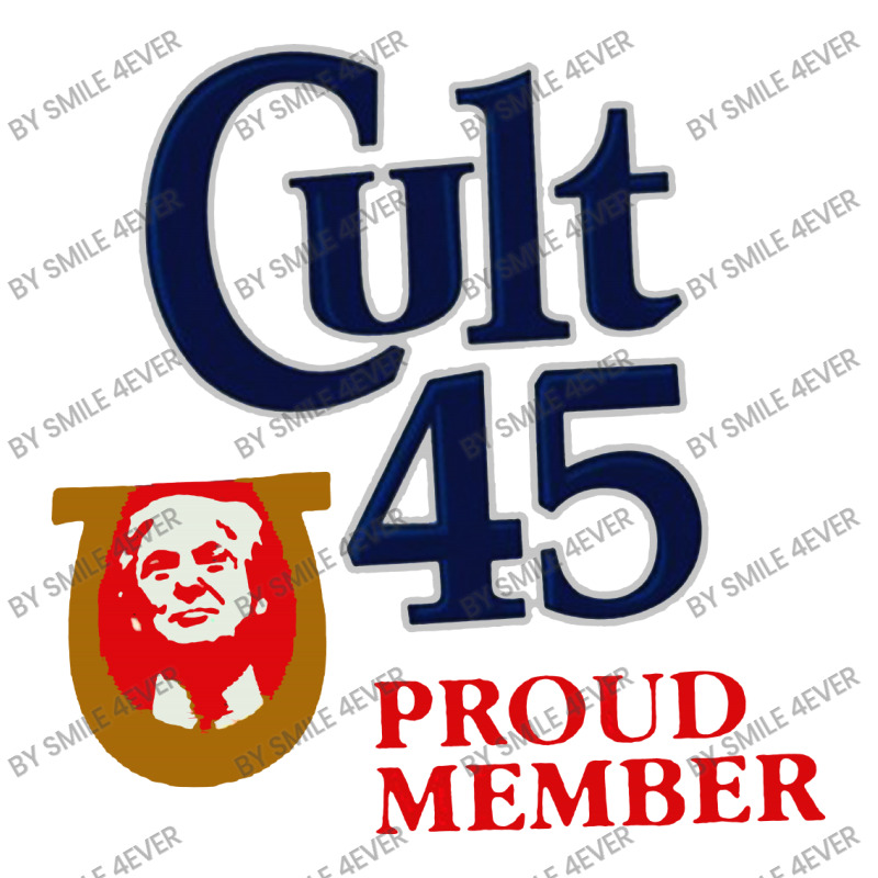 Cult 45 Proud Member Donald Trump Cub Paper Bag - 8 X 4 1/2 X 10 1/4 | Artistshot