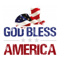 God Bless America Cub Paper Bag - 8 X 4 1/2 X 10 1/4 | Artistshot