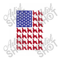 Afghan Hound American Flag Patriotic 4th Of July Cub Paper Bag - 8 X 4 1/2 X 10 1/4 | Artistshot