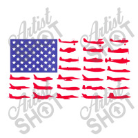 Fishing American Flag Cub Paper Bag - 8 X 4 1/2 X 10 1/4 | Artistshot