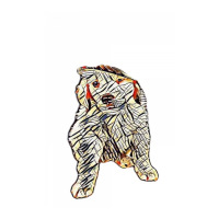 Golden Retriever Puppy Wearin Cub Paper Bag - 8 X 4 1/2 X 10 1/4 | Artistshot