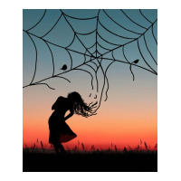 Spider Web Debie Paper Bag - 10 X 5 X 13 | Artistshot