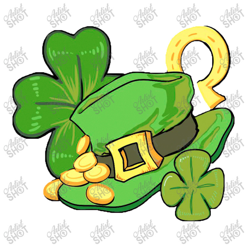 Elements Of St Patricks Day Double Wine Paper Bag - 6 1/2 X 3 1/2 X 12 3/8 | Artistshot