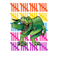 100 Days Of School T Rex For Dark Jumbo Paper Bag - 18 X 7 X 18 3/4 | Artistshot