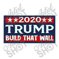 Trump 2020 Build That Wall Traveler Paper Bag -13 X 6 X 15 3/4 | Artistshot