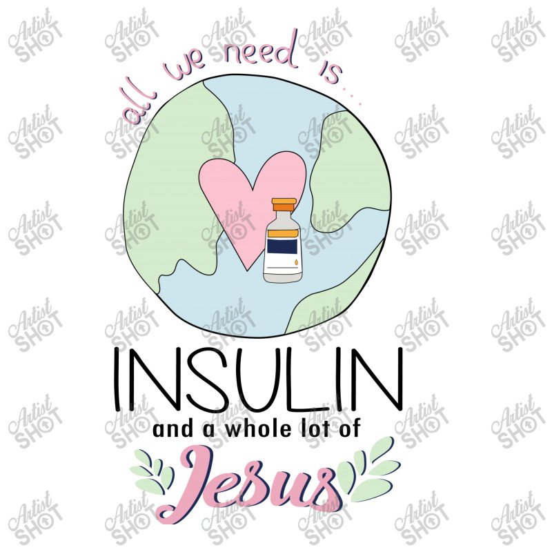 Diabetes All We Need Is Insulin A Whole Lot Of Jesus Vogue Paper Bag - 16 x 6 x 12 by hoainv | Artistshot