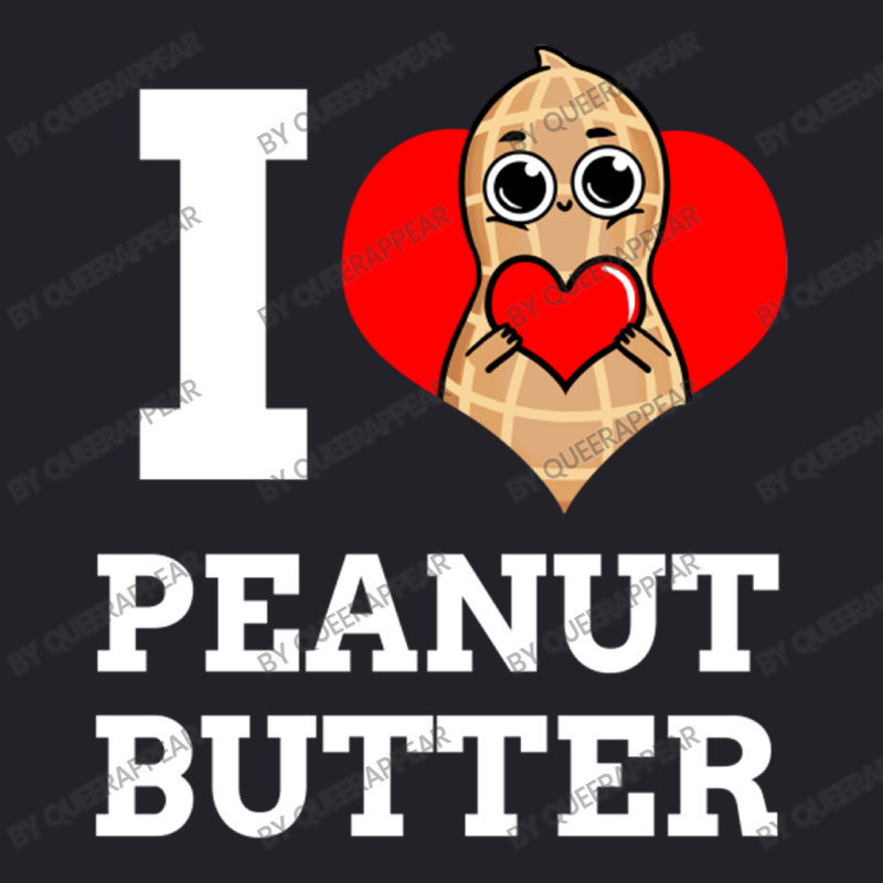 I Love Peanut Butter For Peanut Butter Lover Unisex Sherpa-lined Denim Jacket | Artistshot