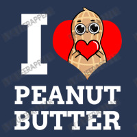 I Love Peanut Butter For Peanut Butter Lover Men Denim Jacket | Artistshot