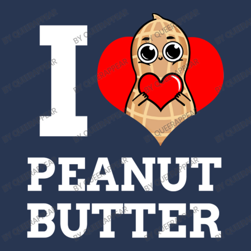 I Love Peanut Butter For Peanut Butter Lover Men Denim Jacket | Artistshot