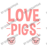 I Just Freaking Love Pigs Ok, For Pig Lover Queen Paper Bag - 16 X 6 X 19 1/4 | Artistshot