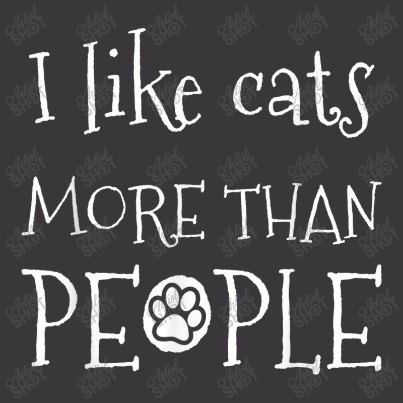 I Like Cats More Than People Ladies Curvy T-Shirt by YenNgoc | Artistshot