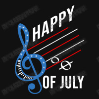 Happy Notes Of July For 4th Of July Graphic T-shirt | Artistshot