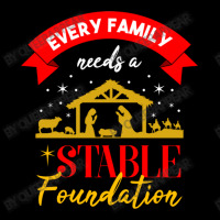 Every Family Needs A Stable Foundation For Christm Women's V-neck T-shirt | Artistshot