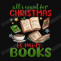 All I Want For Christmas Is More Books Crop Top | Artistshot