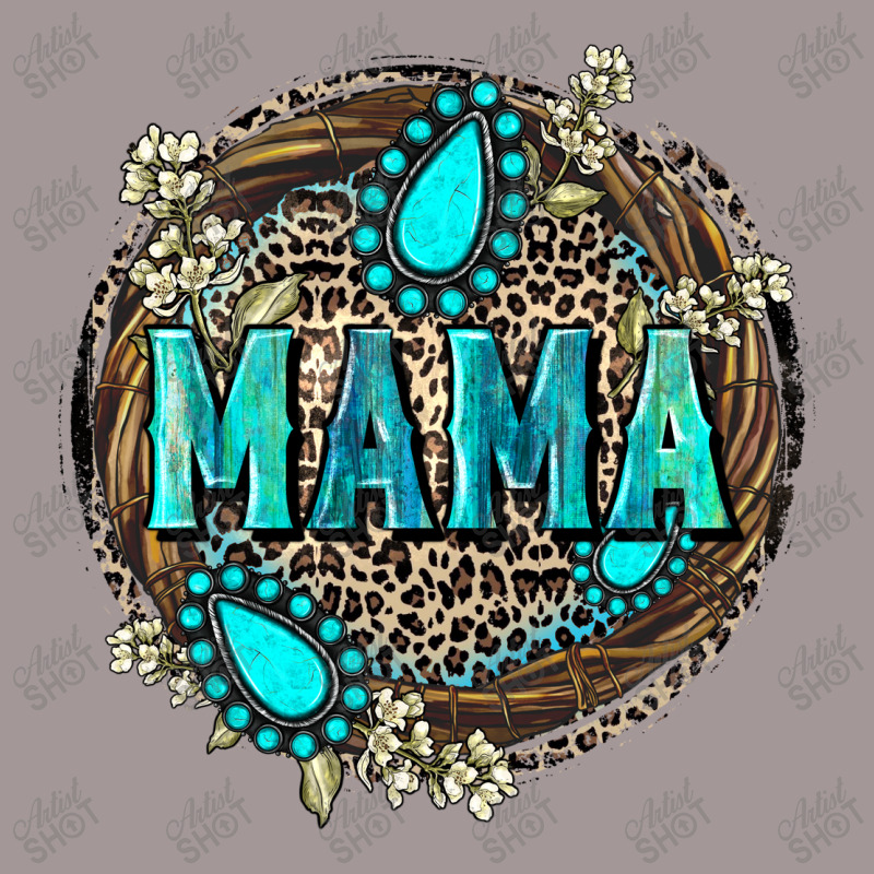 Mama With Gemstone Leopard Mother's Day Vintage Hoodie | Artistshot