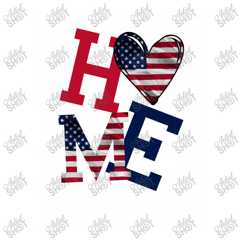 American Flag Home Cub Paper Bag - 8 X 4 1/2 X 10 1/4 | Artistshot