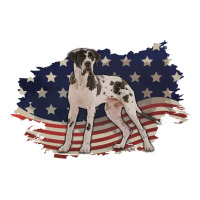 Pointer American Flag Usa Patriotic  4th Of July Gift Cub Paper Bag - 8 X 4 1/2 X 10 1/4 | Artistshot