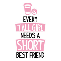 Every Tall Girl Needs A Short Best Friend Cub Paper Bag - 8 X 4 1/2 X 10 1/4 | Artistshot