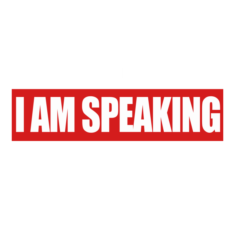 I Am Speaking Cub Paper Bag - 8 X 4 1/2 X 10 1/4 | Artistshot